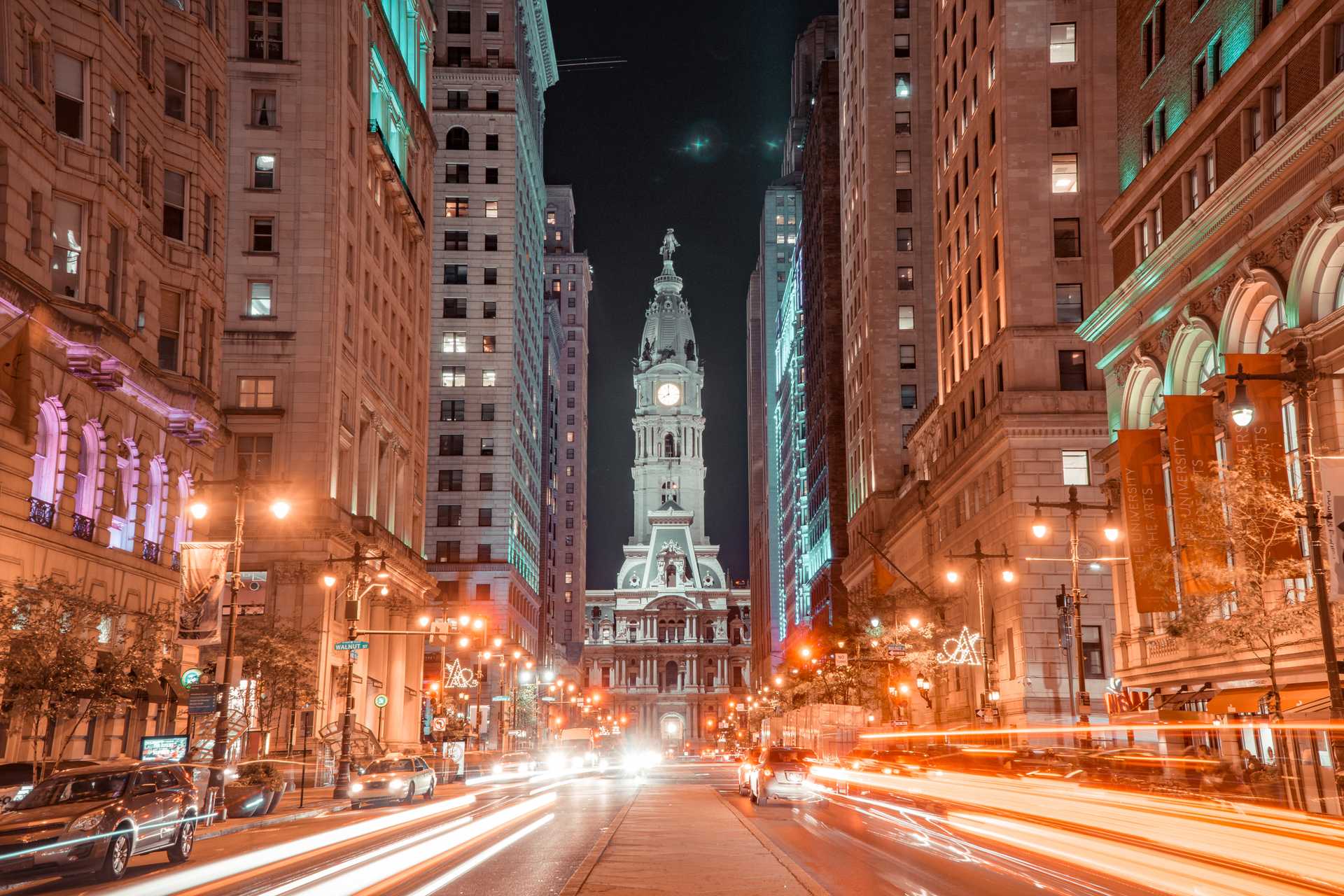 Philadelphia at Night
